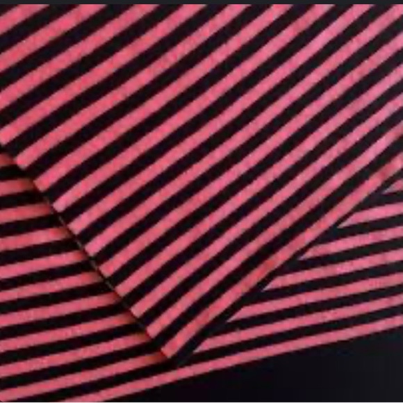 Pink/Navy J.Crew stripes scarf 🧣 - Picture 4 of 8